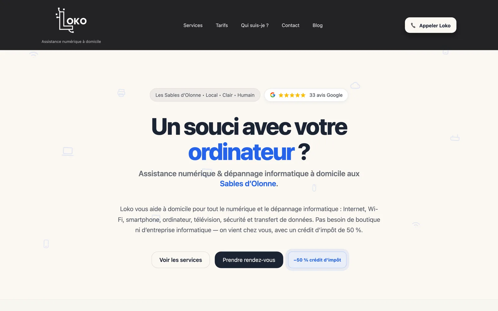 Site de Loko